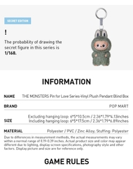 1787 - Labubu Pin For Love N-Z POPMART The Monster Labubu Mini Set 14 Box [HÀNG CHÍNH HÃNG]