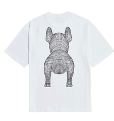 842 -  Áo Life Work Logo Radoc Signature - White Silver - Code LW225TS990 [HÀNG CHÍNH HÃNG]