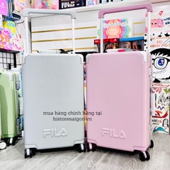 1793 - Vali Fila Bạc Size 24 Ký Gửi Embossed Logo [HÀNG CHÍNH HÃNG]