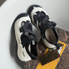 2102 - Giày Sandals Jeep Functional Hiking Outdoor 'White Black' PD243WAS1035 [HÀNG CHÍNH HÃNG]