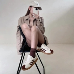 650 -  Giày Adidas Neo VL Court 2.0 - Milk White - Code - ID6016 [HÀNG CHÍNH HÃNG]