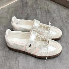 1911 - Giày Adidas Samba Jane Cloud White Pink JR4482 [HÀNG CHÍNH HÃNG]