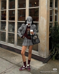 1920 - Giày Adidas Samba OG Maroon Off White Gum JR8844 [HÀNG CHÍNH HÃNG]