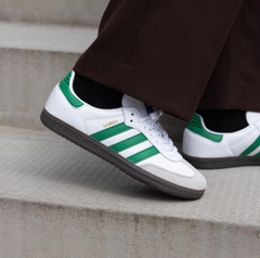 2664 - Giày Adidas Samba OG 'Footwear White Green' IG1024 [HÀNG CHÍNH HÃNG]