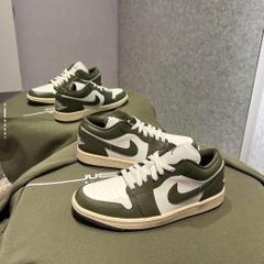 2041 - Giày Nike Air Jordan 1 Low Medium Olive DC0774-122 [HÀNG CHÍNH HÃNG]