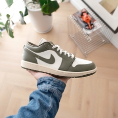 2041 - Giày Nike Air Jordan 1 Low Medium Olive DC0774-122 [HÀNG CHÍNH HÃNG]