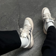638 -  Giày Asics Court MZ Cream Black Gum - Code 1203A127 700 [HÀNG CHÍNH HÃNG]