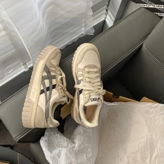 638 -  Giày Asics Court MZ Cream Black Gum - Code 1203A127 700 [HÀNG CHÍNH HÃNG]