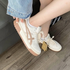 462 -  Giày Asics Court MZ Retro Casual White Brown - Code 1203A127-105 [HÀNG CHÍNH HÃNG]