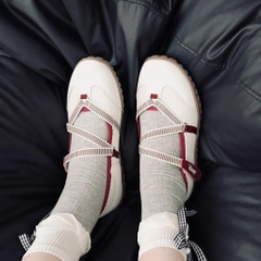 1716 - Giày Jeep Outdoor Low Top Begie Red P651W13111 [HÀNG CHÍNH HÃNG]
