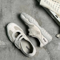 1955 - Giày Jeep Mary Jane Ballet Begie P654W13264 [HÀNG CHÍNH HÃNG]