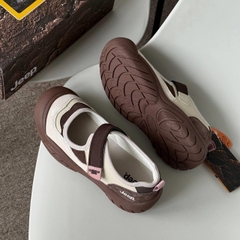 2099 - Giày Jeep Mary Jane Hybrid ''Brown'' P651W13147 [HÀNG CHÍNH HÃNG]