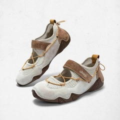 2160 - Giày Jeep Mary Jane Outdoor Brown Gray PX241WAS932 [HÀNG CHÍNH HÃNG]