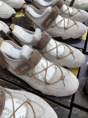 2160 - Giày Jeep Mary Jane Outdoor Brown Gray PX241WAS932 [HÀNG CHÍNH HÃNG]