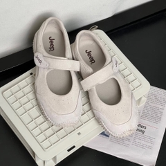 2732 - Giày Jeep Mary Jane Trekking "Grey" | P661W3358 [HÀNG CHÍNH HÃNG]