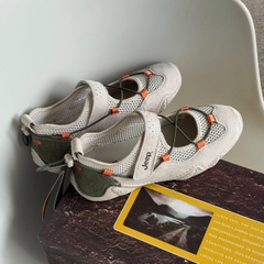 1936 - Giày Jeep Outdoor Shoes Grey Orange PX241WAS932 [HÀNG CHÍNH HÃNG]