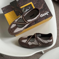 1935 - Giày Jeep The Spirit Mary Jane ''French Choco'' P651W13085 [HÀNG CHÍNH HÃNG]