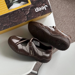 1935 - Giày Jeep The Spirit Mary Jane ''French Choco'' P651W13085 [HÀNG CHÍNH HÃNG]