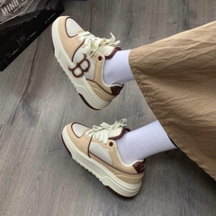 576  -  Giày MLB Chunky Liner Low Boston Red Sox Beige 3ASXCA12N-43BGS [HÀNG CHÍNH HÃNG]