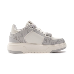 536 -  Giày MLB Liner Mid Monogram NY - Trắng Xám - Code 3ASXCDN3N-50GRS [HÀNG CHÍNH HÃNG]