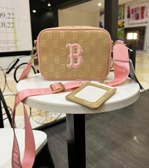 931 -  Túi MLB Monogram Jacquard Boston Redsox - Code 7ACRM023N-43GOS [HÀNG CHÍNH HÃNG]