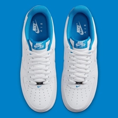 514 -  Giày Nike Air Force 1 Low White Blue GS DV1331 101  [HÀNG CHÍNH HÃNG]