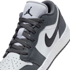 1677 - Giày Nike Air Jordan 1 Low GS Iron Grey - 553560 152 [HÀNG CHÍNH HÃNG]