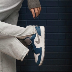 823 -  Giày Nike Air Jordan 1 Low True Blue Cement 553560 412 / 553558 412 [HÀNG CHÍNH HÃNG]