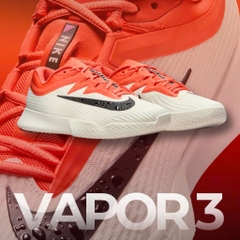 2667 - Giày Nike Vapor Pro 3 "Sail/Turf Orange" IB6558-100 [HÀNG CHÍNH HÃNG]