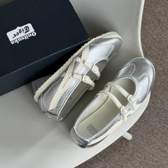1727 - Giày Onitsuka Tiger Mexico 66 TGRS Silver Cream 1182A660-020 [HÀNG CHÍNH HÃNG]