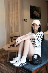 710 -  Giày Onitsuka Tiger Advanti Cream White Black - 1183B799 101 [HÀNG CHÍNH HÃNG]