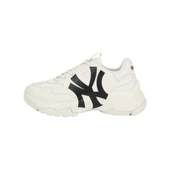 097 -  MLB Chunky Ny Trắng Kem - NY đen nghiêng - Code 32SHC1111-50B [HÀNG CHÍNH HÃNG]