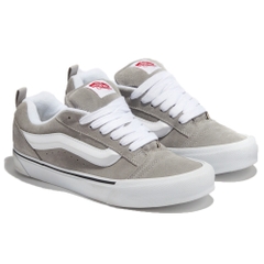 909 -  Giày Vans Knu Skool Grey - Code VN0009QCBGJ [HÀNG CHÍNH HÃNG]