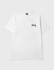 1386 - Áo Stussy 8 Ball Tea Pigment Dyed Trắng [HÀNG CHÍNH HÃNG]