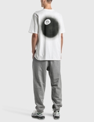 1386 - Áo Stussy 8 Ball Tea Pigment Dyed Trắng [HÀNG CHÍNH HÃNG]