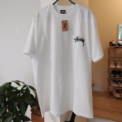 1386 - Áo Stussy 8 Ball Tea Pigment Dyed Trắng [HÀNG CHÍNH HÃNG]