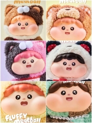 1228 - Fluffy Meatball Full Set 8 Box - The Fluffy Meatball Cute Plush Series Art Toy [CHÍNH HÃNG]