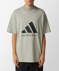 2021 - Áo Adidas Basaketball Tee Sesame IN7568 [HÀNG CHÍNH HÃNG]