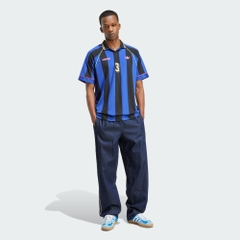 1684 - Áo Adidas Originals Jcquard Jersey Semi Lucid Blue / Black KD2307 - Xanh Dương Đen [HÀNG CHÍNH HÃNG]
