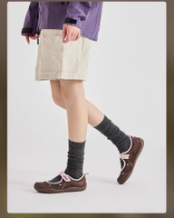 2731 - Giày Jeep Mary Jane Pink Brown 2026 | P661W3363 [HÀNG CHÍNH HÃNG]