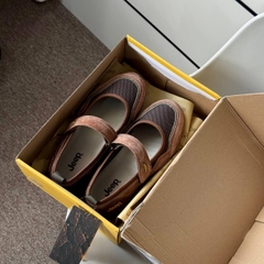 2044 - Giày Jeep The Spirit Mary Jane ''Spike Choco'' P651W13129 [HÀNG CHÍNH HÃNG]