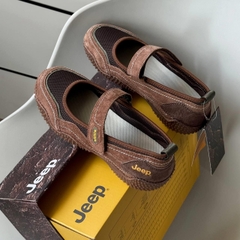 2044 - Giày Jeep The Spirit Mary Jane ''Spike Choco'' P651W13129 [HÀNG CHÍNH HÃNG]