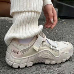 2745 - Giày Jeep Mary Jane Velcro ''Grey'' PD241WAS873 [HÀNG CHÍNH HÃNG]