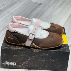 2744 - Giày Jeep Mary Jane Vintage Suede Brown 2026 | P661W134104 [HÀNG CHÍNH HÃNG]