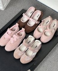 2744 - Giày Jeep Mary Jane Vintage Suede Brown 2026 | P661W134104 [HÀNG CHÍNH HÃNG]