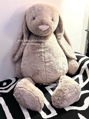 2058 -  Jellycat Bashful Bunny Beige Really Really Big 108cm [HÀNG CHÍNH HÃNG]