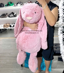 2067 - JellyCat 108cm Bunny Tulip Hồng - Jellycat Bashful Bunny Tulip Really Really Big 108cm [HÀNG CHÍNH HÃNG]