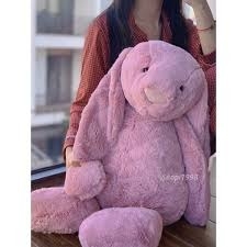 2116 - JellyCat 67cm Bunny Tulip Hồng - Jellycat Bashful Tulip Bunny 67cm [HÀNG CHÍNH HÃNG]