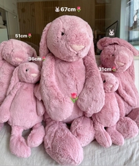 2116 - JellyCat 67cm Bunny Tulip Hồng - Jellycat Bashful Tulip Bunny 67cm [HÀNG CHÍNH HÃNG]