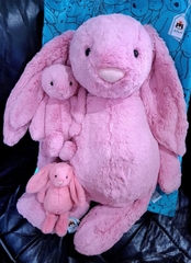 2116 - JellyCat 67cm Bunny Tulip Hồng - Jellycat Bashful Tulip Bunny 67cm [HÀNG CHÍNH HÃNG]